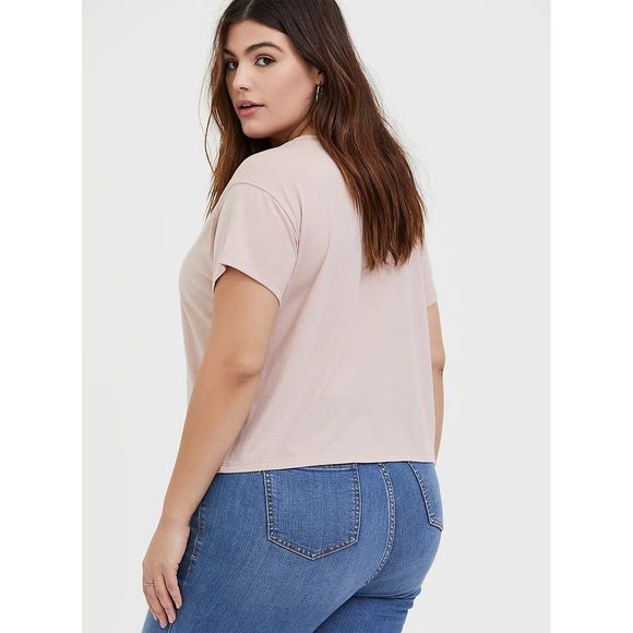 NWT Torrid Not Sorry Fit Crop Top Size: 3X (22/24) - Picture 2 of 4